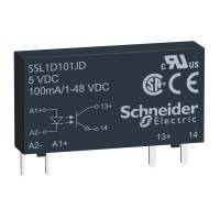 Твердотельное реле, 1 фаза, 100мА SSL1D101BD Schneider Electric Твердотельное реле, 1 фаза, 100мА SSL1D101BD Schneider Electric