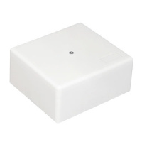 MB75 Коробка огн. E60-E90,о/п 75х75х40, с гладкими стенками,без галогена, IP41, 2P, (1,5-4мм2), цвет белый