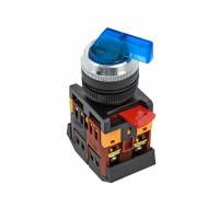 Переключатель ANLC-22 3P синий с подсветкой 380В NO+NC EKF PROxima Переключатель ANLC-22 3P синий с подсветкой 380В NO+NC EKF PROxima