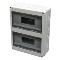 Шкаф открытой установки на 24 автомата 355х275х108мм IP65 Экопласт