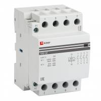 Контактор модульный КМ 63А 3NО+NC (3 модуля) PROxima EKF Electrotechnica Контактор модульный КМ 63А 3NО+NC (3 модуля) PROxima EKF Electrotechnica