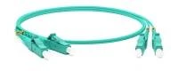 Патч-корд волоконно-оптический (шнур) MM 50/125(OM3), LC-LC, duplex, 10G/40G, LSZH, 3 м Hyperline