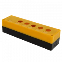 Корпус КП105 пластиковый 5 кнопок желтый EKF PROxima