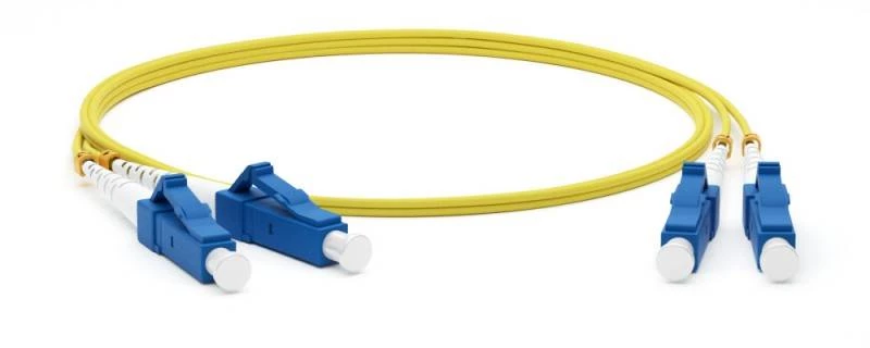 Патч-корд волоконно-оптический (шнур) SM 9/125 (OS2), LC/UPC-LC/UPC, 2.0 мм, duplex, LSZH, 50 м Hyperline