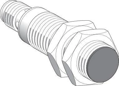 ИНДУКТИВНЫЙ ДАТЧИК ЦИЛИНДРИЧЕСКИЙ 12-24VDC НЗ NPN XS518BLNBM12