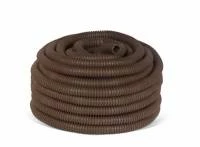 Гофрированная труба ПВХ Plast с зондом под темное дерево d16мм (25м.) EKF PROxima