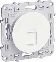 Компьютерная розетка ODACE RJ45 6 UTP infr белый