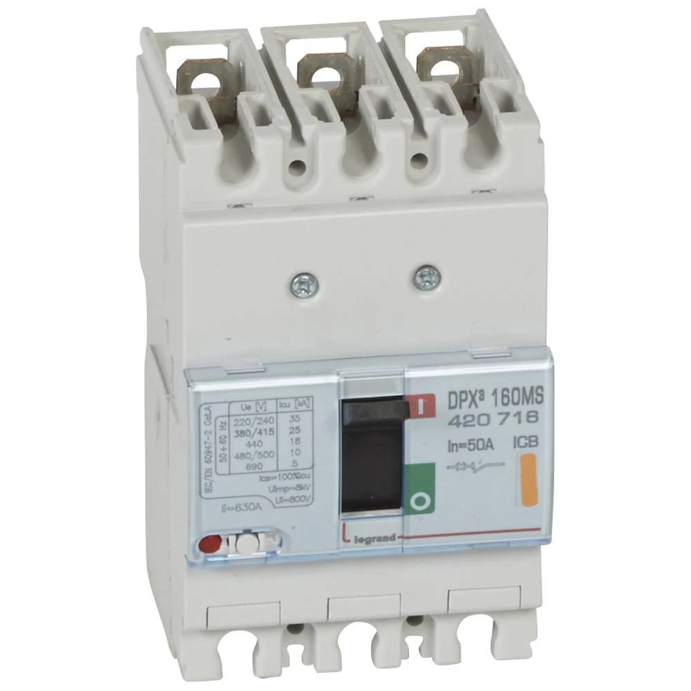 DPX³ 250ER - МОТОР 3P 50A 25kA