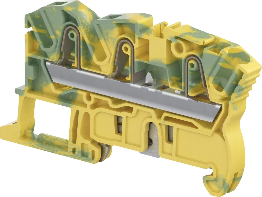 Клемма втычная ZK4-4P-OR оранжевая - 4 мм², 4 зажима