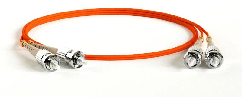 Патч-корд волоконно-оптический (шнур) MM 50/125, ST-ST, 2.0 мм, duplex, LSZH, 5 м Hyperline