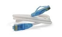 Патч-корд U/UTP, Cat.6, LSZH, 5 м, белый Hyperline