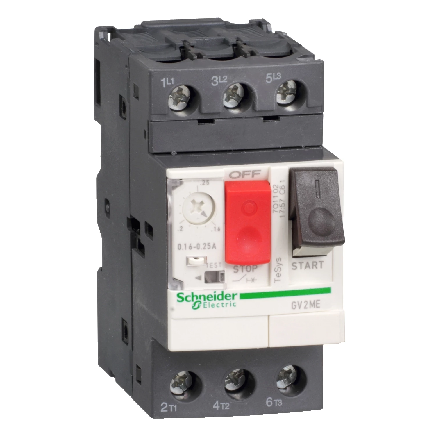 Автоматический выключатель с комбинированным расцепителем 6-10А Schneider Electric GV2ME16