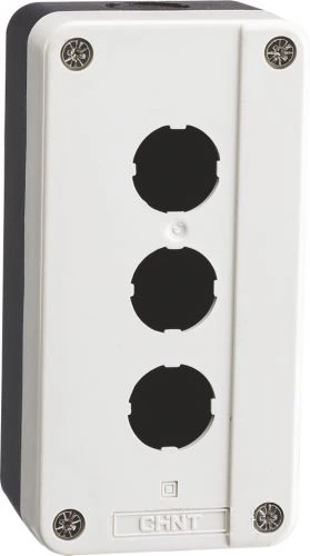Кнопочный пост NP2-B324, 1НО+1НЗ +1НО (CHINT)