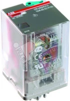 Реле CR-U230AC2L 230B AC 2ПК (12A), СИД индикация