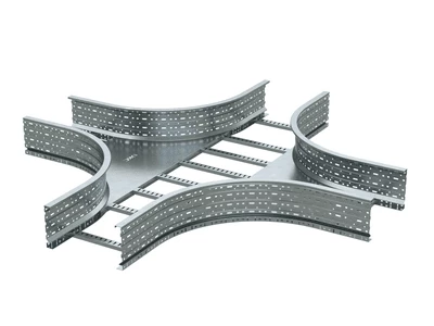 Х-ответвитель лестничный 80х900, цинк-ламель