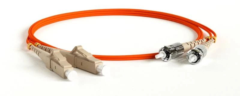 Патч-корд волоконно-оптический (шнур) MM 62.5/125, ST-LC, 2.0 мм, duplex, LSZH, 2 м Hyperline