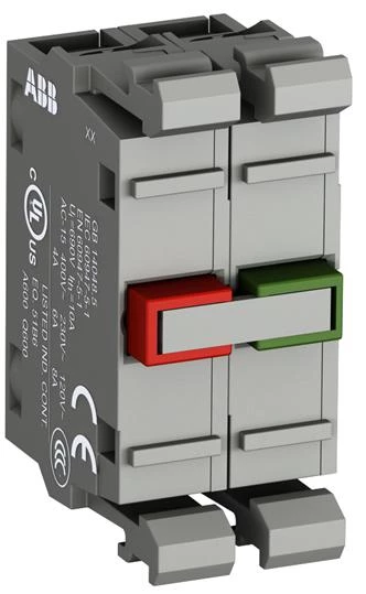 Контактный блок MCB-11 фронтального монтажа 1НО1H3