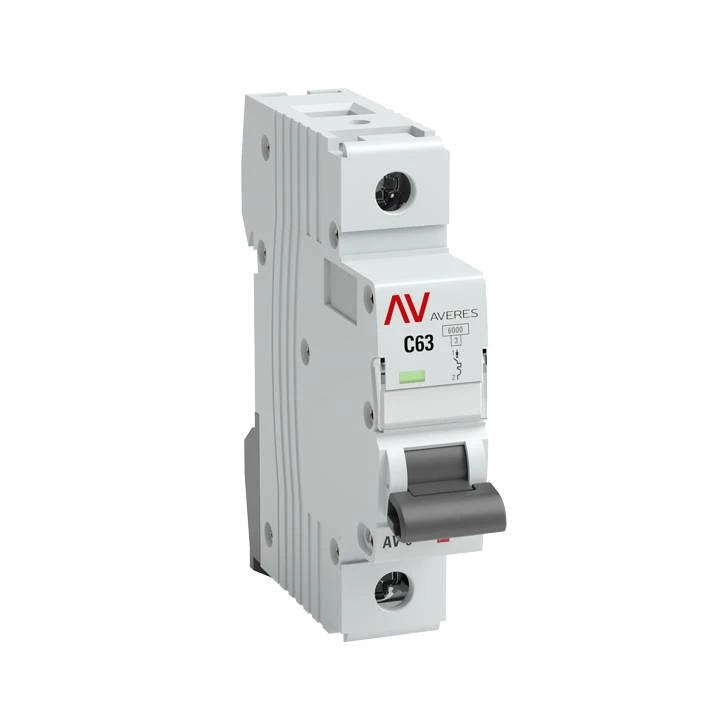 Выключатель автоматический AV-6 1P 10A (B) 6kA EKF AVERES mcb6-1-10B-av mcb6-1-10B-av