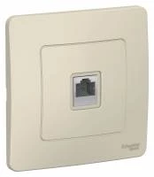 Компьютерная розетка BLANCA RJ45, кат.5E, белый