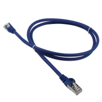 Патч-корд LANMASTER LSZH FTP кат.5e, 7.0 м, синий