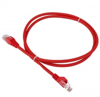 Патч-корд LANMASTER LSZH UTP кат.6, 10 м, красный