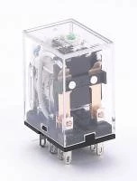 Промежуточное реле 2 контакта с индикацией LED 5А 12В DC ПР-1