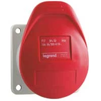 Розетка встр.пр. 16А 3К+Н+З 380В IP44