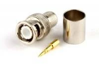 Разъем BNC для кабеля RG-213, обжимной Hyperline