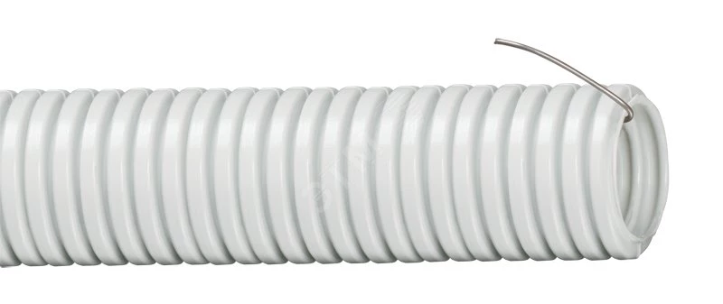Гофрированная труба ПВХ d 20 с зондом (50 м) IEK