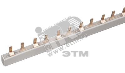 Шина соединительная типа PIN (12 штырей) 3Р 63А 22 см ИЭК