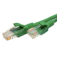 Патч-корд SUPRLAN U/UTP Cat.5e 4x2 26AWG (7x0.16mm) Cu PVC зеленый 3м