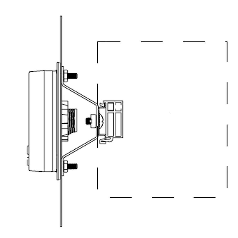 Привод дискового клапана MF68-24F, DN50-150, 68Нм, ~24В, 2-поз/3-пр.упр.