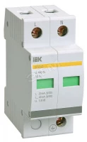 Ограничитель импульсных перенапряжений ОПС1-B 2Р In=30kA Un=400B Im=60kA ИЭК