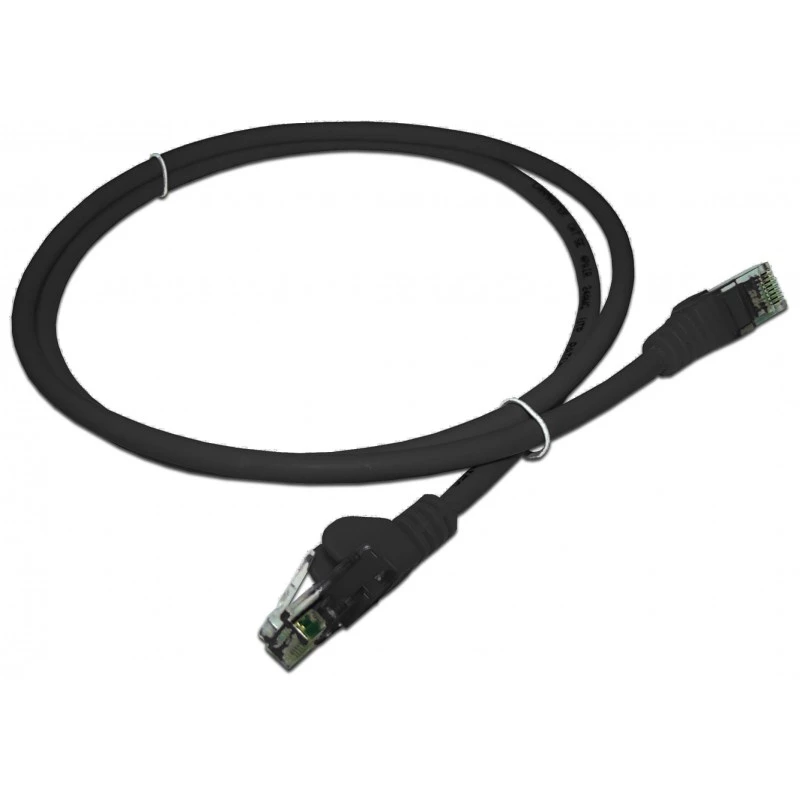 Патч-корд LANMASTER LSZH UTP кат.5e, 3.0 м, черный
