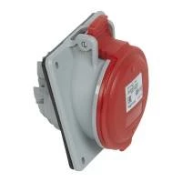 Розетка встраиваемая  - 16А - 3К+H+З - 380 В - IP 44
