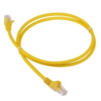 Патч-корд LANMASTER LSZH UTP кат.5e, 7.0 м, желтый