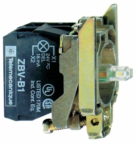 КОРПУС КНОПКИ 22ММ 120В С ПОДСВЕТКОЙ ZB4BW0G45