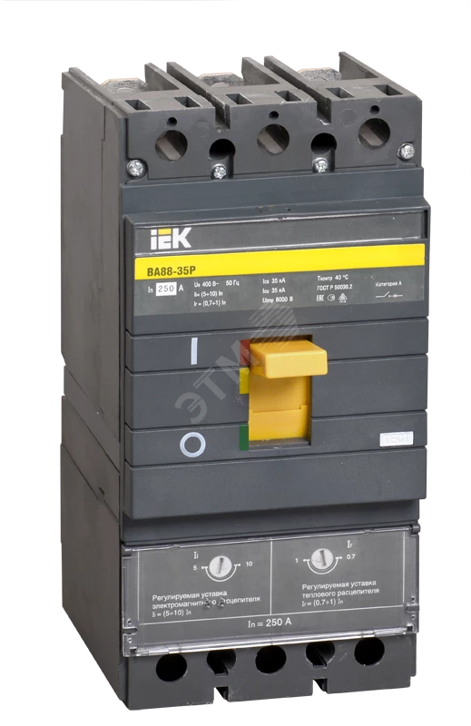 Авт. выкл. ВА88-35Р 3Р 125А 35кА IEK
