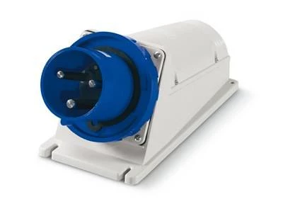 Вилка накладная настенная IP67 125А 2P+E 250В