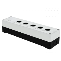Корпус КП105 пластиковый 5 кнопок белый EKF PROxima