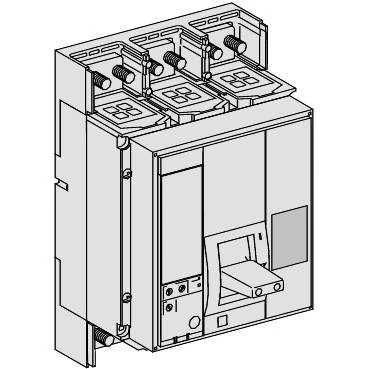 ВЫКЛЮЧАТЕЛЬ NS1600 N 4P+ MICROLOGIC 2.0A В СБОРЕ