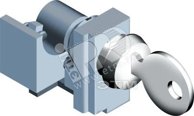 Блокировка выключателя в разомкнутом состоянии KLC T2 KEY LOCK RONIS OP,