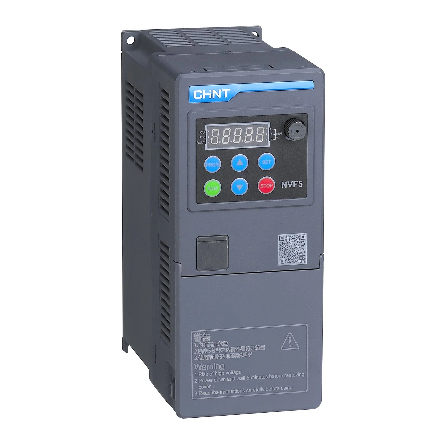 Преобразователь частоты NVF5-2.2/TD2, 2.2кВт, 220В 1Ф , общий тип (CHINT)