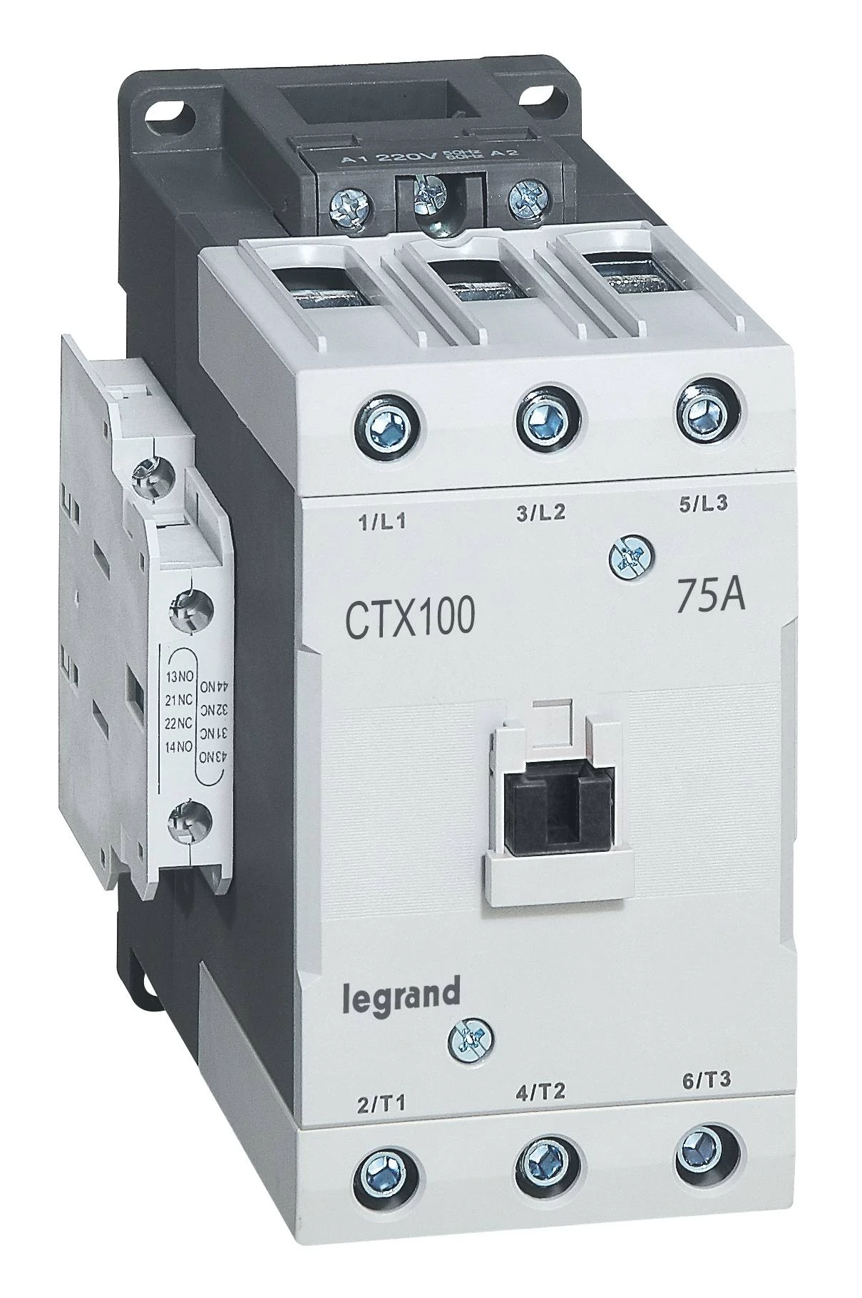 Контактор CTX3т\з.3P75A2но2нз ~24V