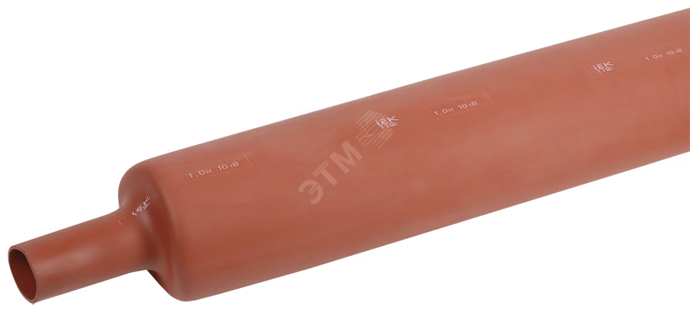Термоусаживаемая трубка ТТШс 85/35 10 кВ 2,5:1 красная (15м) IEK