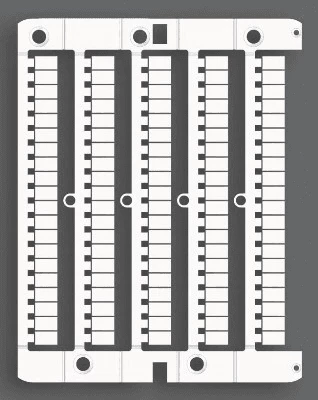 CNU/8/030, 100/ чистые маркировочные таблички