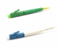 Патч-корд оптический LANMASTER, LSZH, симплексный, LC/APC-LC/UPC, SM, 1.5 м