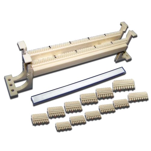50-парный 110 настенный кросс LANMASTER, БЕЗ ножек и блоков