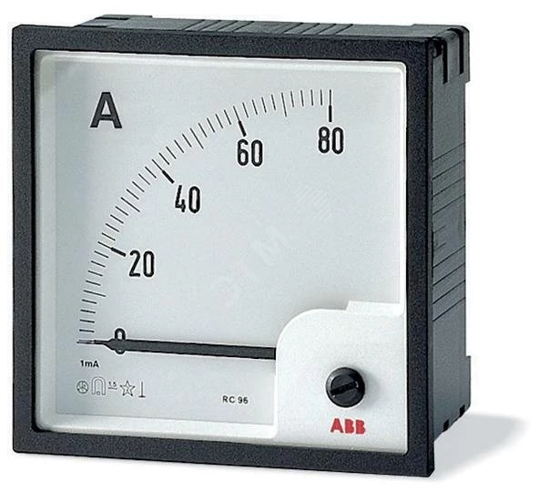 Амперметр перем,тока прям,вкл, AMT1-A1-50/96