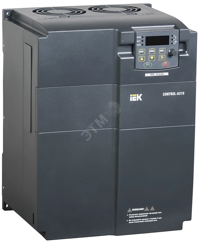 Преобразователь частоты CONTROL-A310 380В, 3Ф 15-18,5 kW 32-37A IEK